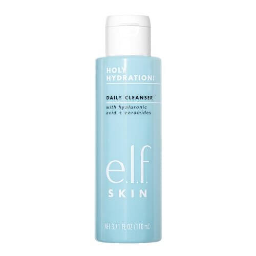 e.l.f. Holy Hydration! Daily Cleanser, Face Cleanser for Washing Away Excess Oil, Impurities & Makeup, Made With Hyaluronic Acid, Vegan & Cruelty-Free. - 1