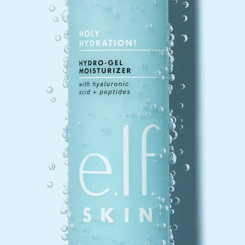 e.l.f. Holy Hydration! Hydro-Gel Moisturizer, Hydrates & Moisturizes Skin for a Plumped Up Complexion, Lightweight & Quick-Absorbing, White, 1.76 Oz - 3