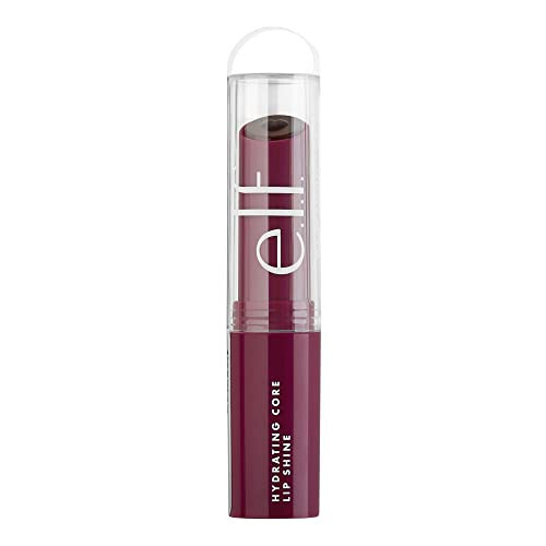 e.l.f. Hydrating Core Lip Shine, Conditioning & Nourishing Lip Balm, Sheer Color Tinted Chapstick, Ecstatic, 0.09 Oz - 3