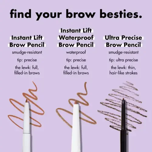 ELF Instant Brow Lift Pencil 2 Packs Deep Brown - 10