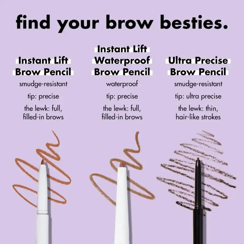 ELF Instant Brow Lift Pencil 2 Packs Deep Brown - 10