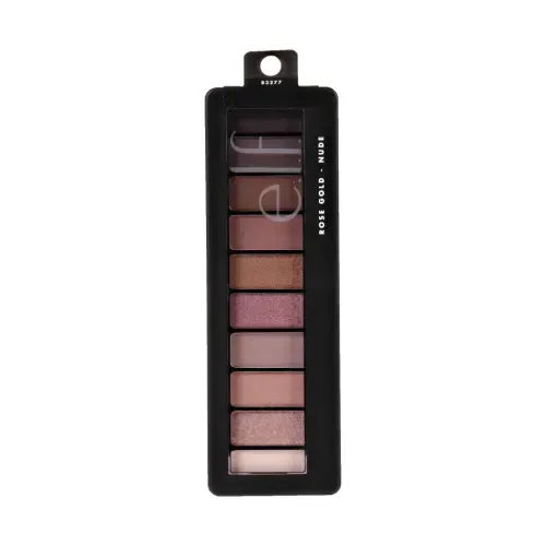 e.l.f. Perfect 10 Eyeshadow Palette, Nude Rose Gold-NUDEROSEGOLD - 5
