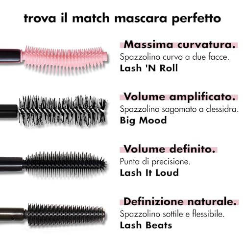 e.l.f. Lash 'N Roll Mascara, Curling Mascara For Visibly Lifted Lashes, Lifts & Separates Lashes. Long-Lasting Formula, Vegan & Cruelty-Free, Pitch Black - 4