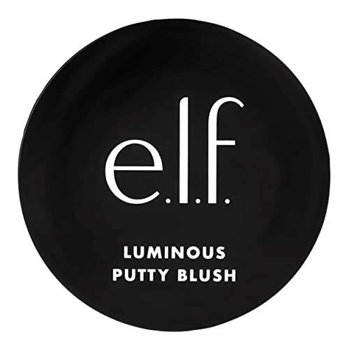 E.L.F. Luminous Putty Blush, pudra shaklidagi, nozik porlash bilan yaratilgan, qatlamlarga qo'llaniladigan rouge. Yuqori pigmentli va kremli, vegan va hayvonlar ustida sinovdan o'tkazilmagan. Bermuda rangi. - 5