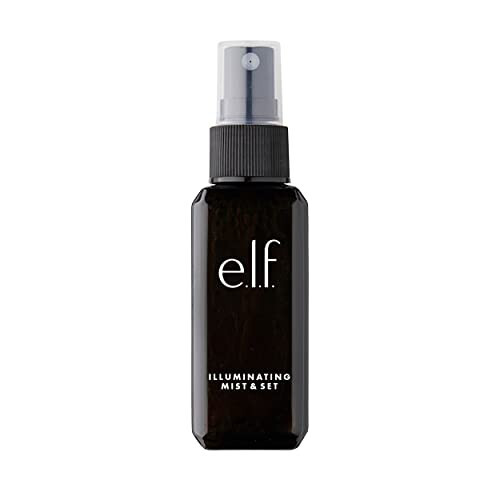 e.l.f. Lumious Mist & Set, Makyajınızın Kalıcı ve Işıltılı Bir Bitiş İçin Sabitleme Spreyi, A, C ve E Vitaminleri İle Zenginleştirilmiş, Küçük Boy, 2 Fl Oz - 1