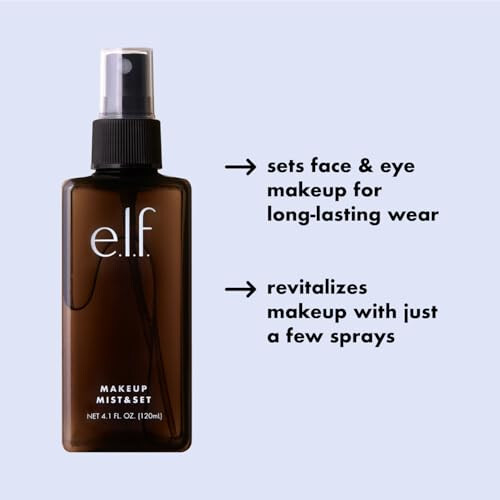 e.l.f. Makeup Mist & Set, Hydrating Setting Spray For Setting & Reviving Makeup, Soothes & Hydrates Skin, Infused With Vitamin A, Vegan & Cruelty-free - 3