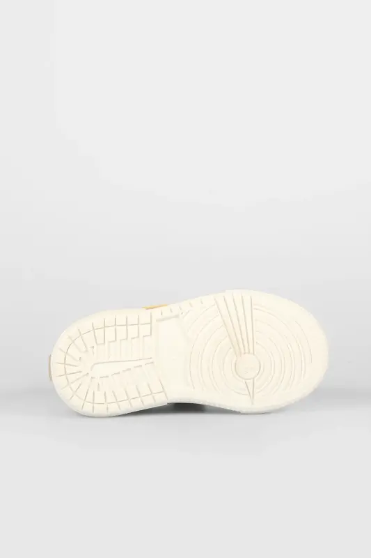 Elf Model Light Up Baby and Kids Linen Beige Sneakers - 7