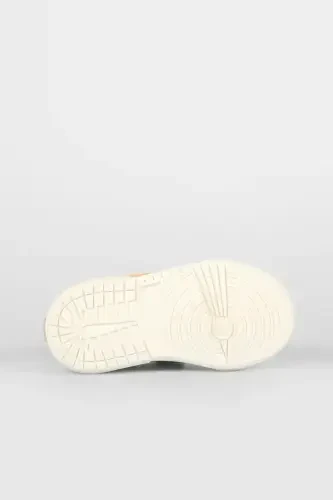 Elf Modelli Yorug‘likli Qizcha va Bolalar uchun Zig‘ir Bej Sport Poyafzallari - 7