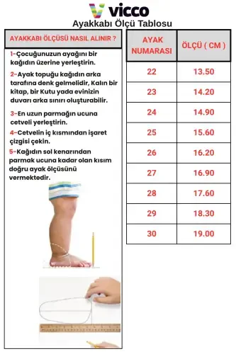 Elf Modelli Yorug‘likli Qizcha va Bolalar uchun Zig‘ir Bej Sport Poyafzallari - 8