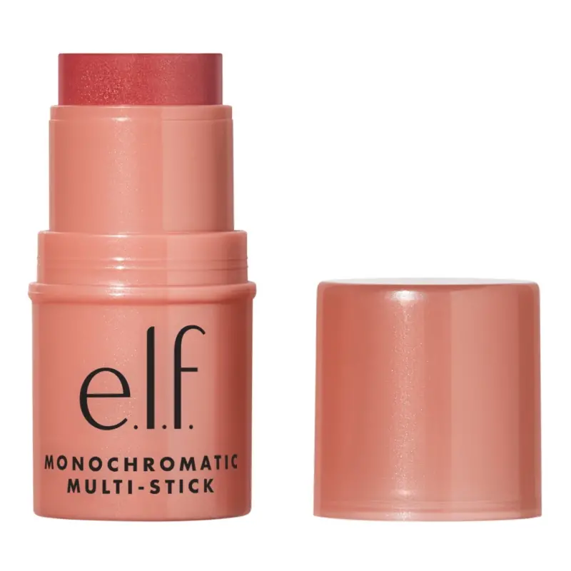 e.l.f. Monochromatic Multi-Stick, Glimmering Guava, 0.155oz - E.L.F. COSMETICS