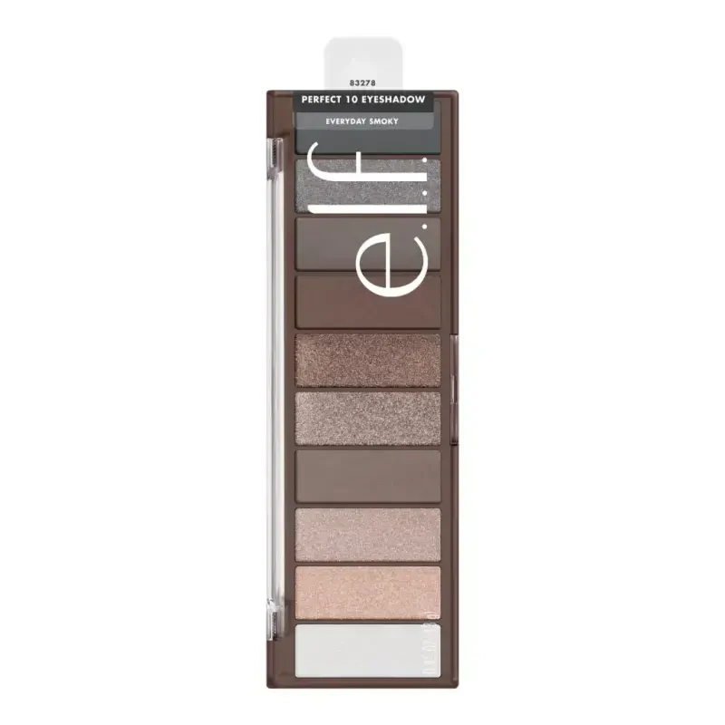 e.l.f. Perfect 10 Eyeshadow Palette, Everyday Smoky-EVERYDAYSMOKY - 6