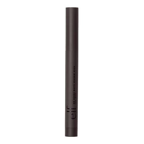 e.l.f. No Budge Matte Shadow Stick, One-Swipe Cream Eyeshadow Stick, Long-Wear & Crease Resistant, Matte Finish, Cool Beans - 1