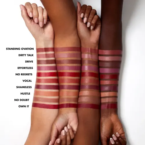 e.l.f. O Face Satin Lipstick, Dirty Talk, 0.13 oz - 3