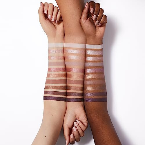 e.l.f. Perfect 10 Eyeshadow Palette, Ten Ultra-pigmented Shimmer & Matte Shades, Vegan & Cruelty-free, Nude Rose Gold (Packaging May Vary) - 3