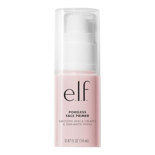 e.l.f. Poreless Face Primer, Restoring Makeup Primer For A Flawless, Smooth Canvas, Infused With Tea Tree & Vitamin A, Vegan & Cruelty-Free, 0.47 Fl Oz - 1