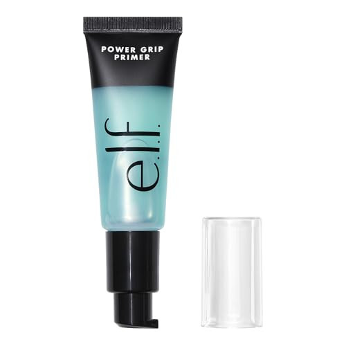 e.l.f. Power Grip Primer, Gel-Based & Hydrating Face Primer For Smoothing Skin & Gripping Makeup, Moisturizes & Primes, 0.811 Fl Oz (24 ml.) - 1