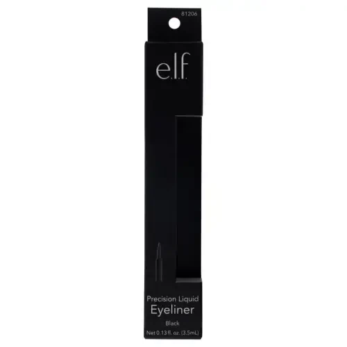 e.l.f. Precision Liquid Eyeliner, Black, 0.13 fl oz- - E.L.F. COSMETICS (1)