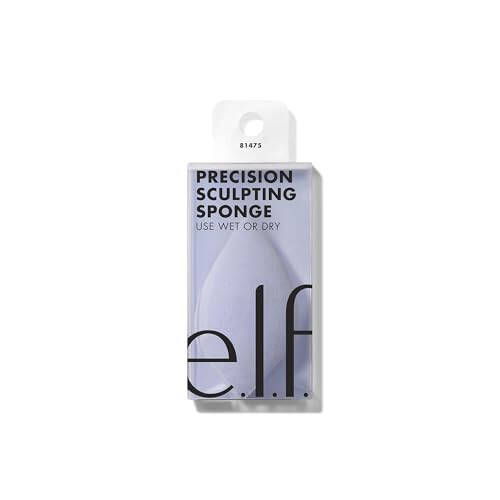 e.l.f. Precision Sculpting Sponge, 3-in-1 Sponge For Contouring & Blending To A Smooth Finish, Great For Cream & Powder Formulas, Vegan & Cruelty-Free - 5