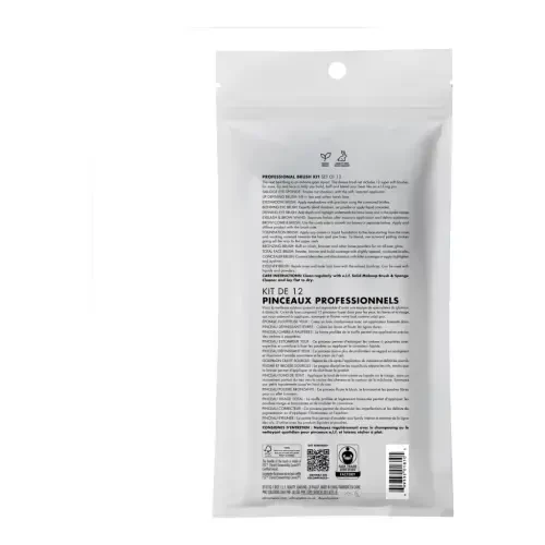 e.l.f. Professional Makeup Brush Kit, Set of 12 - 13