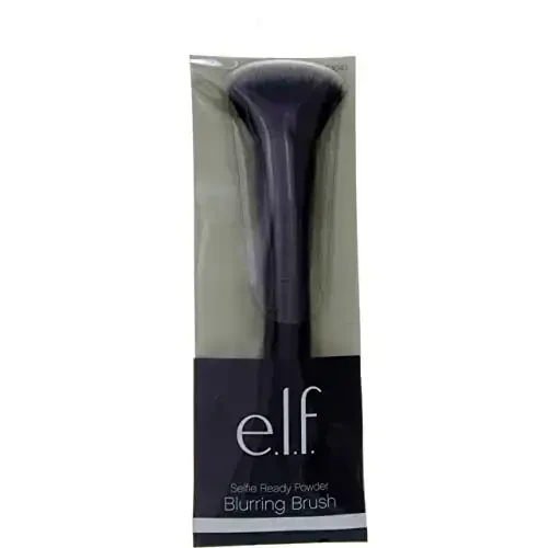 e.l.f. Powder Blurring Brush, Makeup Brush For Creating A Soft-Focus Finish, Great For Under Eyes, Around The Nose & Brows, Vegan & Cruelty-Free - 3