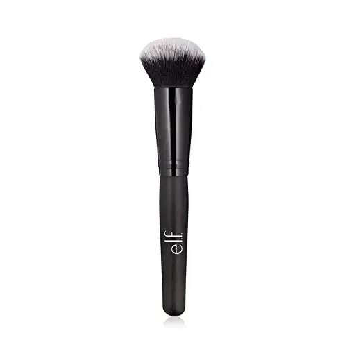e.l.f. Powder Blurring Brush, Makeup Brush For Creating A Soft-Focus Finish, Great For Under Eyes, Around The Nose & Brows, Vegan & Cruelty-Free - E.L.F. (1)