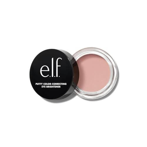 e.l.f. Putty Color-Correcting Eye Brightener, Under-eye Brightener & Primer Reduces Appearance Of Dark Circles, Vegan & Cruelty-Free, Fair - 1