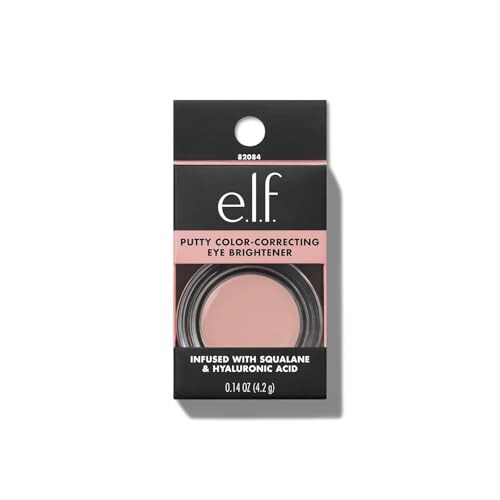 e.l.f. Putty Color-Correcting Eye Brightener, Under-eye Brightener & Primer Reduces Appearance Of Dark Circles, Vegan & Cruelty-Free, Fair - 6