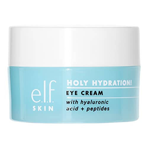 e.l.f. SKIN Holy Hydration! Ko'z kremi, quyuq doiralarni kamaytirish uchun boy qo'shilgan boy krem, vegan va shafqatsiz - 1