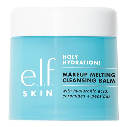 e.l.f. SKIN Holy Hydration! Makiyajni Tozalovchi Balzam, Yuzni Tozalovchi va Makiyajni Olib Tashlash, Teri Namlash Uchun Hyaluron Kislota Qo‘shilgan - 1