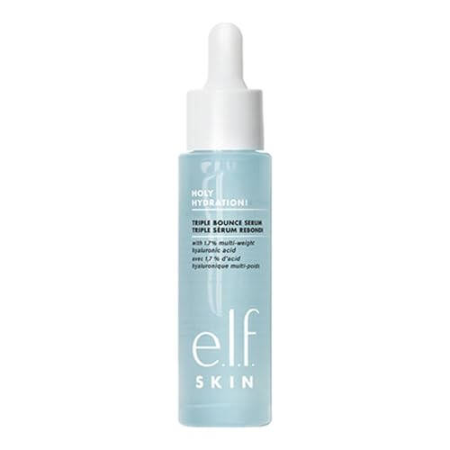 e.l.f. SKIN Holy Hydration! Triple Bounce Serum, Dolgun ve Nemli Bir Cilt İçin %1,7 Hyaluronik Asit Serumu, Kuru Cildi Nemlendirmek İçin Harika - 1