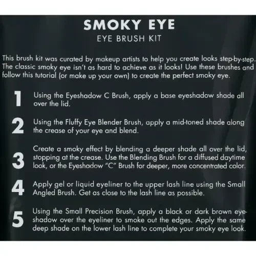 e.l.f. Smoky Eye Brush Kit - 8
