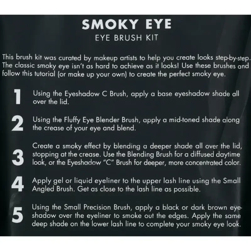 e.l.f. Smoky Eye Brush Kit - 8