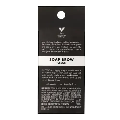e.l.f. Soap Brow, Clear, 0.35 oz - 6