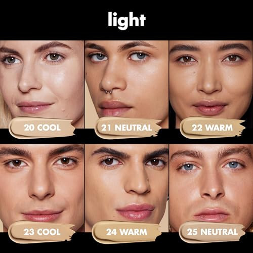 e.l.f. Soft Glam Foundation, Medium Coverage, Long-Lasting & Buildable Foundation For A Smooth, Satin Finish, Vegan & Cruelty-Free, 25 Light Neutral - 6