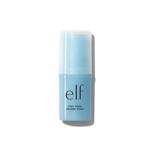 e.l.f. Stay Cool Primer Stick, Makyaj için Cildi Hazırlayan Nemlendirici Jel Primer, Aloe Suyu ile Soğutma Hissi Verir, Vegan ve Hayvanlar Üzerinde Denenmemiştir. - 1