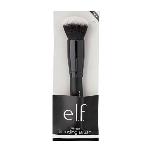 e.l.f. Ultimate Blending Brush, Fondöten, Bronzer ve Allık Uygulaması ve Karıştırma İçin Kubbe Şeklinde Makyaj Aracı, Vegan ve Hayvanlara Zarar Vermeyen Kıllardan Yapılmıştır. - 3