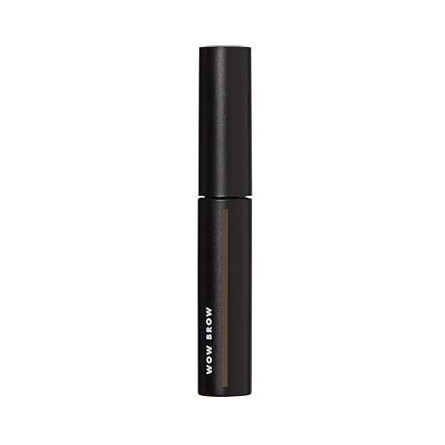 e.l.f. Wow Brow Gel, Volumizing, Buildable, Wax-Gel Hybrid, Creates Full, Voluminous-Looking Brows, Locks Brow Hairs In Place, Neutral Brown, Fiber-Infused, 0.12 Oz - 3