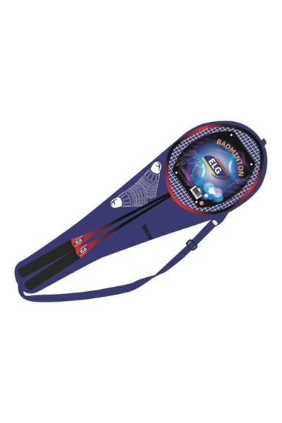 Elg Badminton Racket and 2 Balls (with Cover) - GENEL MARKALAR