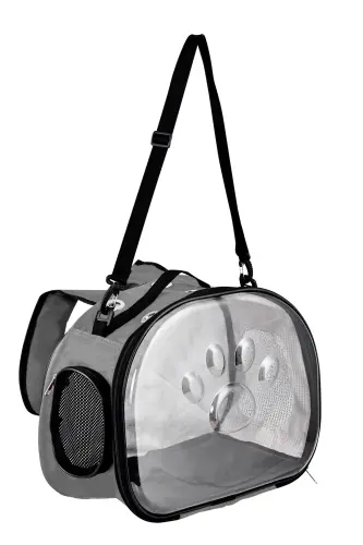 Elips Kedi Taşıma Çantası Mavi-gri - 6