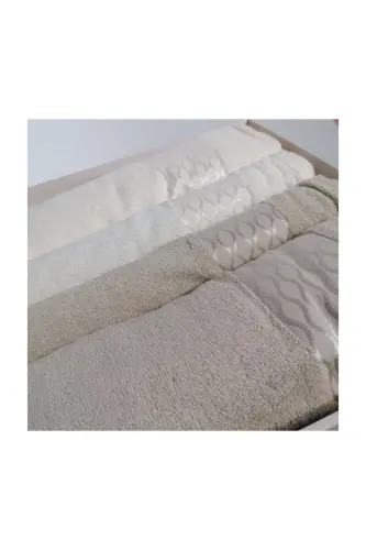 Elissa Best Set Hammam Set - Cream - Stone - NoColor-697e3b42 - 10