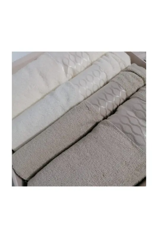 Elissa Best Set Hammam Set - Cream - Stone - NoColor-697e3b42 - 11