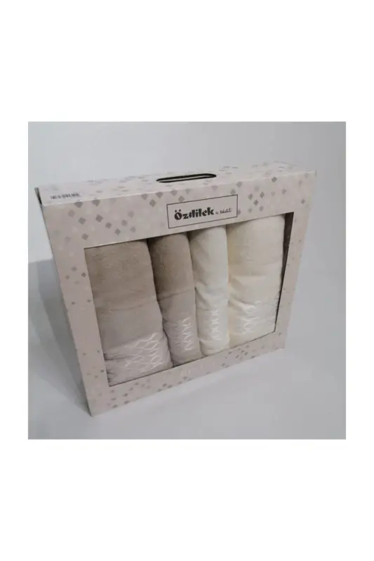 Elissa Best Set Hammom Takımı - Krem - Taş - 1