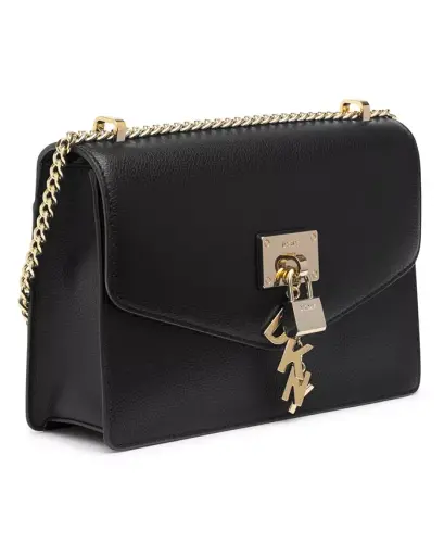 Elissa Shoulder Bag - Blk/gold - 3