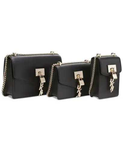 Elissa Shoulder Bag - Blk/gold - 6