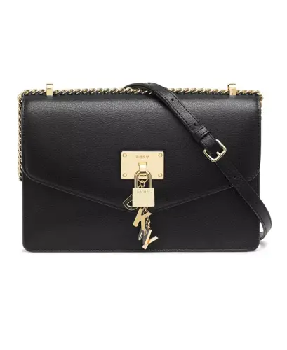 Elissa Shoulder Bag-Blk/gold - 1