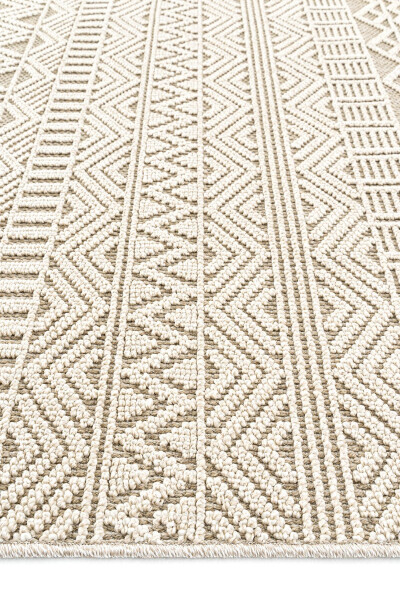 Elit 14 Beige Living Room Carpet Boucle Scandinavian Rug Runner Ethnic Kitchen Carpet Decorative Corridor Carpet - 32