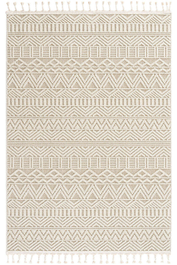 Elit 14 Beige Living Room Carpet Boucle Scandinavian Rug Runner Ethnic Kitchen Carpet Decorative Corridor Carpet - 18