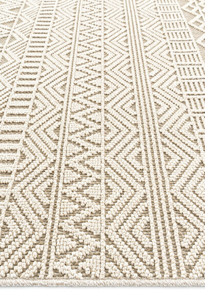 Elit 14 Beige Living Room Carpet Boucle Scandinavian Rug Runner Ethnic Kitchen Carpet Decorative Corridor Carpet - 24