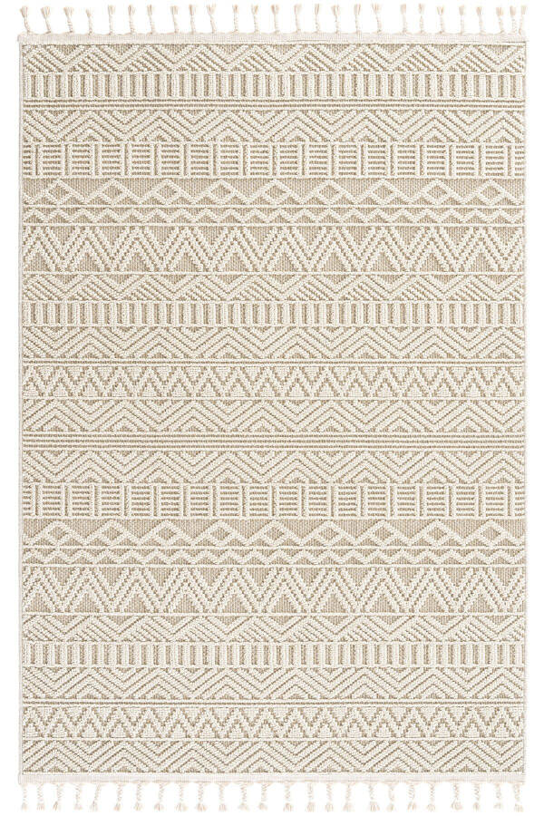 Elit 14 Beige Living Room Carpet Boucle Scandinavian Rug Runner Ethnic Kitchen Carpet Decorative Corridor Carpet - 10