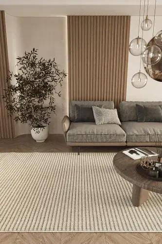 Elit 17 Bej Bukle Salon Gilami Etnik Oshxona Gilami To'quv Gilam Yo'lak Dekorativ Koridor Gilami-Bej 8 - 3